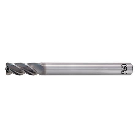 Corner Radius End Mill, 0.625 in