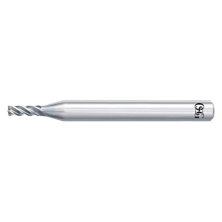 Corner Radius End Mill, 8 mm, Carbide