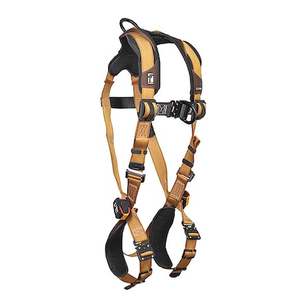 Not Applicable Full Body Harness, XL, 425 lb, Quick-Connect Chest/ Quick-Connect Leg Straps