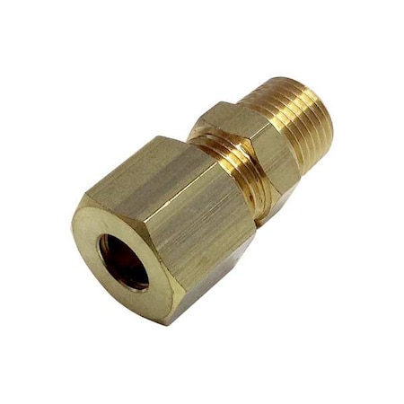 Strt, Brass, BSPT , Comp. 14 mm