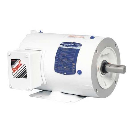 Three-Phase Washdown Motor, 2 hp HP, 145TC Frame, 230/460V AC Voltage, 3,490 RPM Nameplate RPM