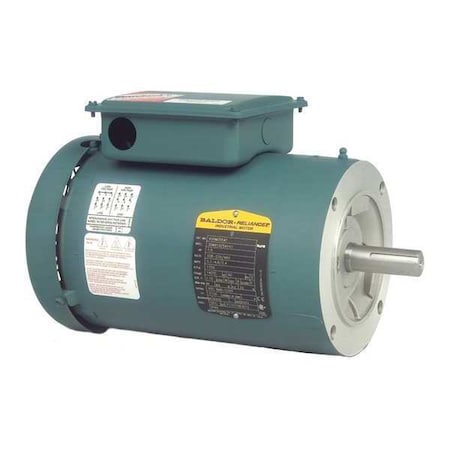 Three-Phase General Purpose Motor, 1/2 HP, 56C Frame, 230/460V Voltage, 1,740 Nameplate RPM