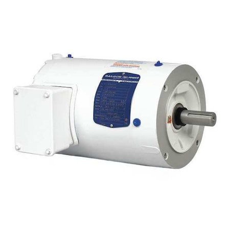 Three-Phase Washdown Motor, 1/2 hp HP, 56C Frame, 230/460V AC Voltage, 1,770 RPM Nameplate RPM