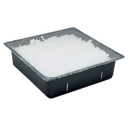 Absorbent Drip Pan, 6 gal., Oil, Black/White, 12 PK