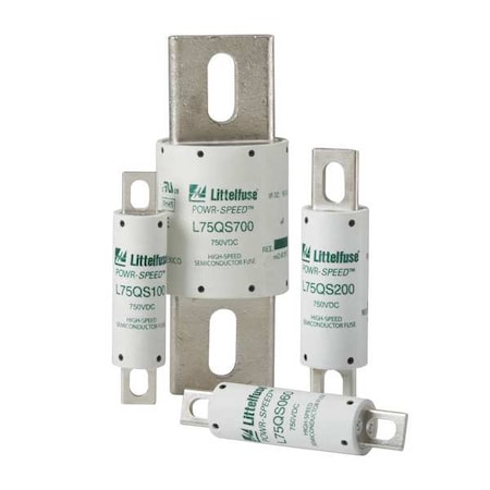 Semiconductor Fuse, L75QS Series, Very Fast-Acting, 40A, Not Rated, Non-Indicating