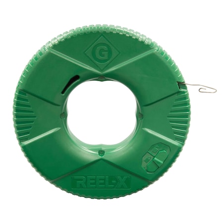 Steel Fish Tape,Shape Flat,1/8" dia