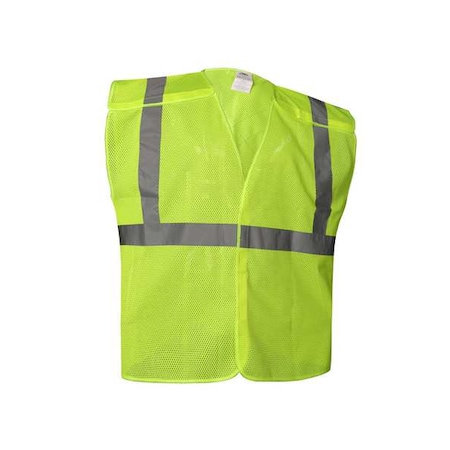 Class 2 Breakaway, Mesh, X-back, No Pock