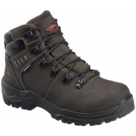Men's 6-Inch Work Boot, 12, Carbon Fiber Toe, 6 in H, Foundation Brown, A7402