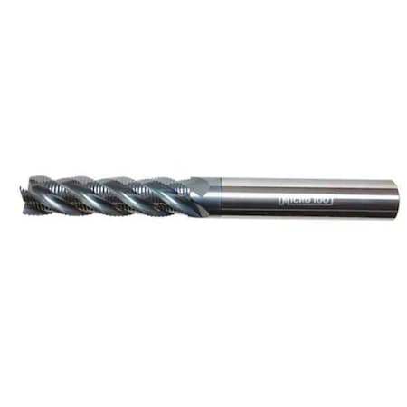 Carbide End Mill, 5/8, Cut 2-1/4, 4 FLT
