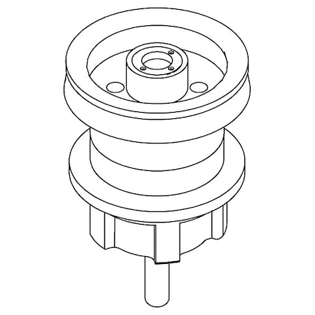 Toilet Piston, Blk