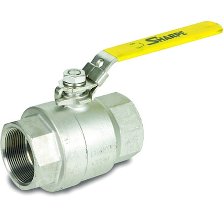 Manual 2-Way Ball Valve,NPT,316 SS