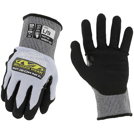 SpeedKnit(TM) S25EP33, Cut Level A5 ,Neoprene, Nitrile ,Sandy ,S 1 PR
