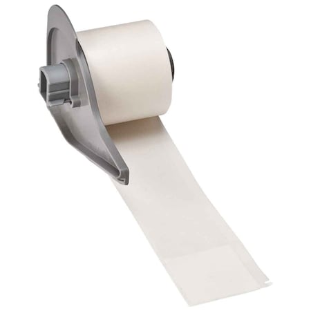 WraparoundLabel,White,Vinyl,1-1/2inW