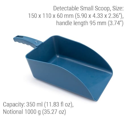 Scoop,5.9 in L,Blue,PK5