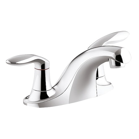 Low Arc Bathroom Faucet,Polished Chrome