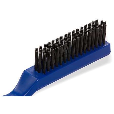 Scratch Brush,11 1/2 in L,Plastic Handle