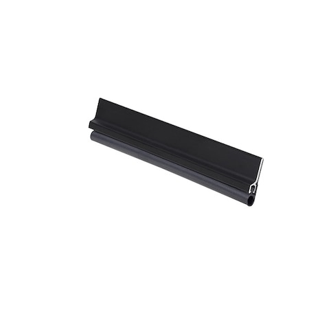 Door Weatherstripping,Silicone,Blk,84"L.
