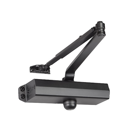 Manual, Hydraulic, Door Closer, Black