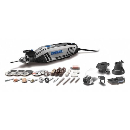 Rotary Tool Kit,120V,9" L,1.2 lb. Weight
