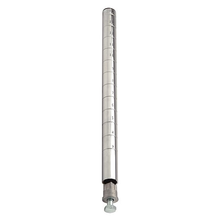Wire Shlf Pst,86 inx1 in,Split Sleeve