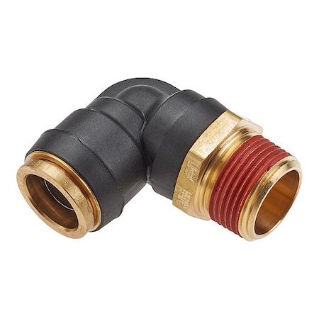 Swivel Elbow, Brass, Black