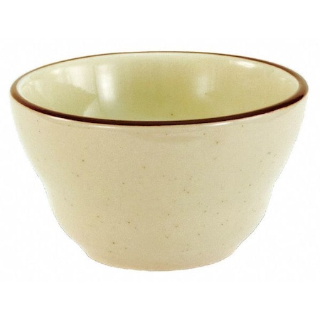 Bouillon Cup, 8 oz., Ceramic Brown Speckled w/Double Band PK36