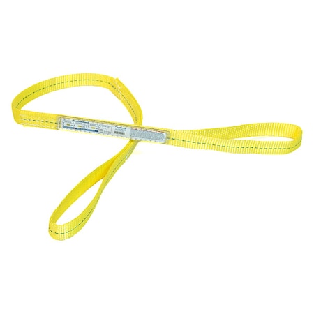 Web Sling,Flat Eye,6 ft L,3,200 lb Cap.