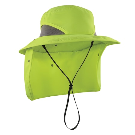 L/XL Lime Ranger Hat - Neck Shade