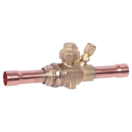 Refrigerant Ball Valve,1 3/8 in,700 psi
