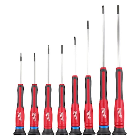 Screwdriver Set, SAE, 8 pcs