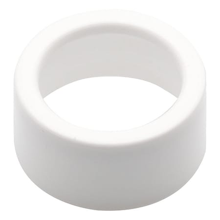 Conduit Fitting Bushing, 1/2 in, Plastic, Plain, White