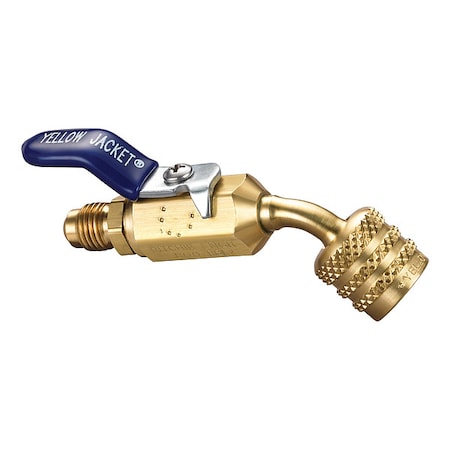 Adapter,4" Overall L.,Brass,1/4" Input