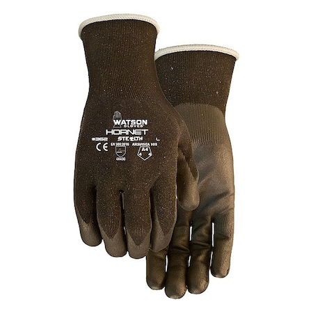 Knit Gloves, Smooth Palm, Knit, 1 PR