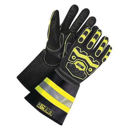 Cut-Resistant Leather Gloves, Cut Level A5 ,S 1 PR