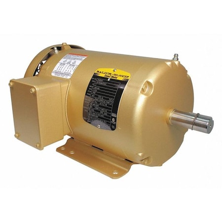 Three-Phase General Purpose Motor, 2 HP, 145T Frame, 208-230/460V AC Voltage, 3490 rpm Nameplate RPM