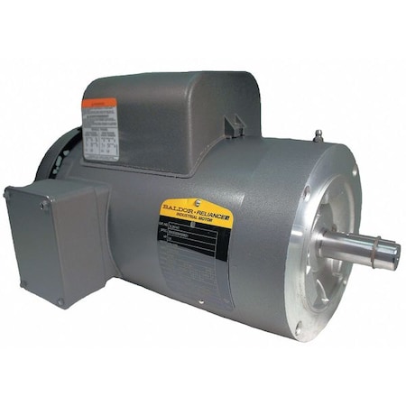 Capacitor-Start/Run General Purpose Motor, 1 1/2 hp HP, 115/230V AC Voltage, 145TC Frame