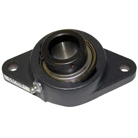 Flange Bearing,2-Bolt,Ball,1" Bore