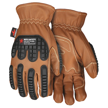Leather Gloves, Cut Level A4 ,L 1 PR