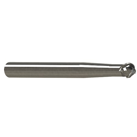 Carbide End Mill,10 mm,Cut 6.7 mm,4 FLT