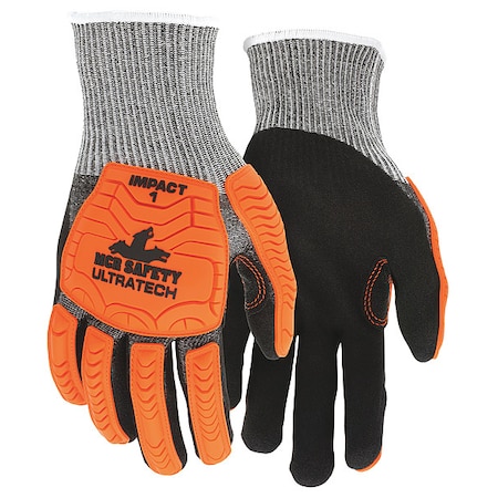 Coated Gloves, Cut Level A4 ,Dipped ,Foam Nitrile ,Sandy ,S 12 PK