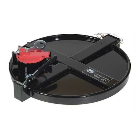 Vapor-Control Latching Drum Lid,Red