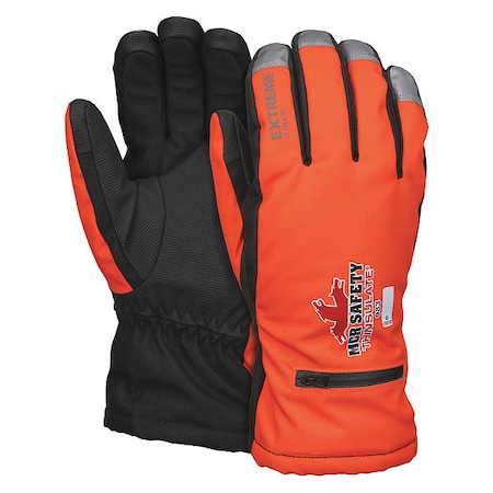 983 L ( 9 ), Polyurethane Palm, High-Visibility Orange