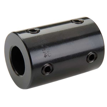 Rigid Shaft Coupling,Set Screw,1/2in.
