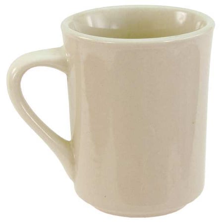 Bone White Dover Narrow Rim Mug 8-1/2 oz., Pk36