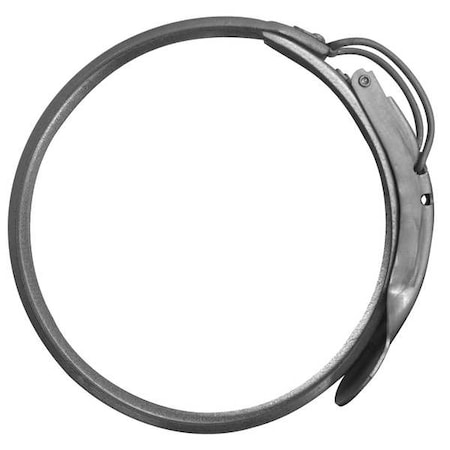 Clamp, 14 in Duct Dia, Galvanized Steel, 22 GA, 14" W x 24" L x