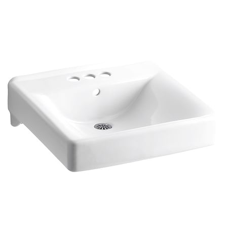 Bathroom Sink,20"x18"x7.5",White