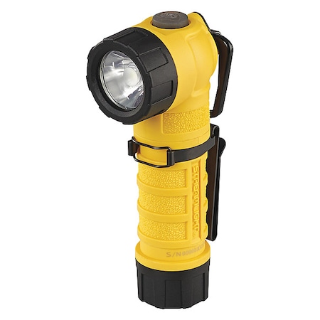 Handheld Flashlight, Nylon, Yellow, 500lm