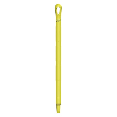 Color Coded Handle, 1 1/4 in Dia, Yellow, Polypropylene