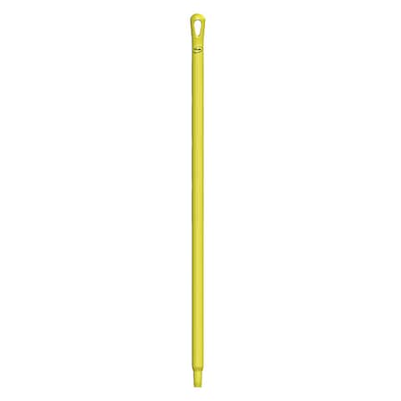 Color Coded Handle, 1 1/4 in Dia, Yellow, Polypropylene