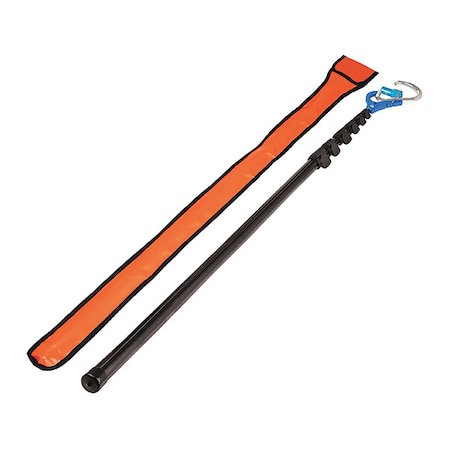 Telescoping Rescue Pole, 425 lb, Aluminum, For Use With: Mittlemen Rescue Decent Kit